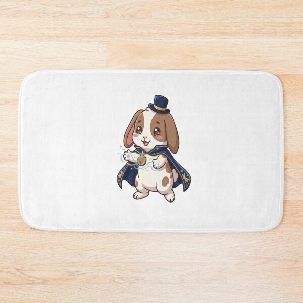 Item preview, Cute Bunny Magician Levitating Coin designed and sold by Ella_Sketch.