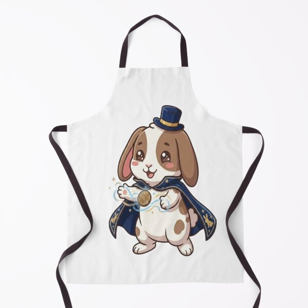 Item preview, Cute Bunny Magician Levitating Coin designed and sold by Ella_Sketch.