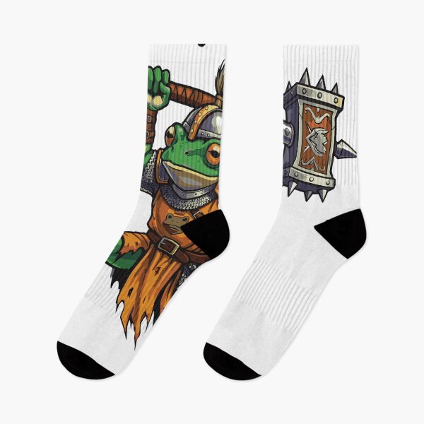 Item preview, I Choose Violence Frog Knight designed and sold by BHP Studio.