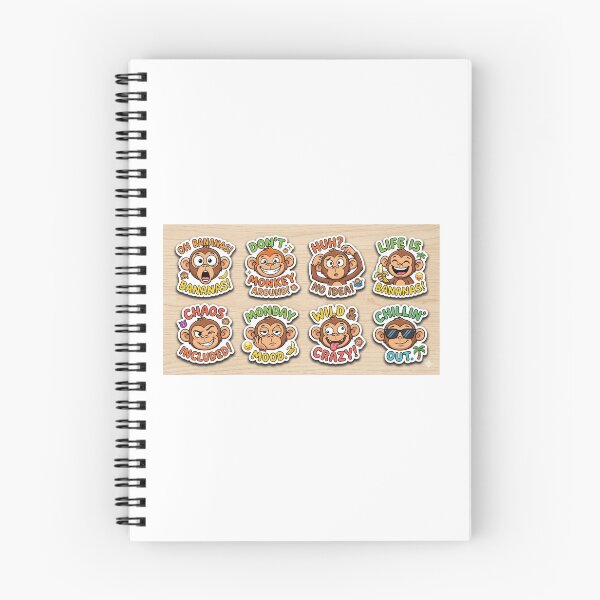 Item preview, Funny monkey designed and sold by StickerMonkey Peel.