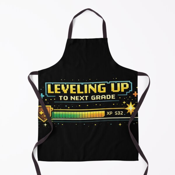 Item preview, Leveling Up To Next Grade Gamer Back To School Pixel Art Design designed and sold by mansourhamid.