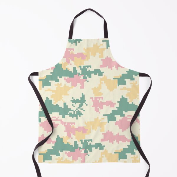 Item preview, Pink, Sage Green & Butter Yellow Digital Camo Repeat designed and sold by Retro Street Studios.