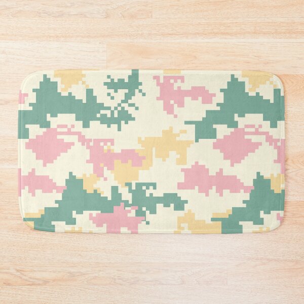 Item preview, Pink, Sage Green & Butter Yellow Digital Camo Repeat designed and sold by Retro Street Studios.