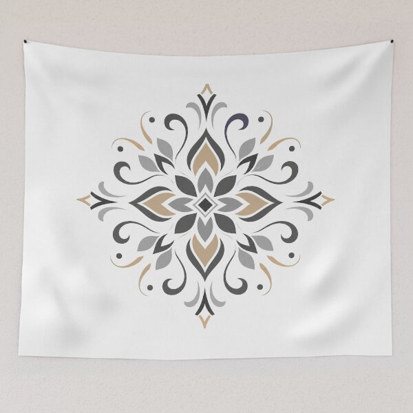 Item preview, Elegant Floral Mandala Geometric Design designed and sold by PremVerse.
