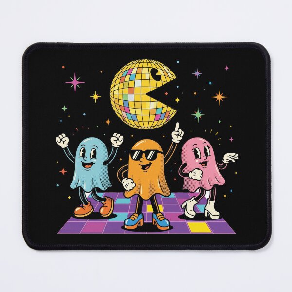 Item preview, Retro Arcade Disco Ball Ghosts Vintage Rubber Hose Cartoon designed and sold by AdyKurniawan.
