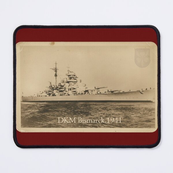 Item preview, DKM Bismarck German Battleship WW2 Retro Photo designed and sold by The store under the battleship :).