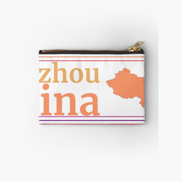 Item preview, Zhuzhou China City Marked On Country Map designed and sold by TheIconSmith.