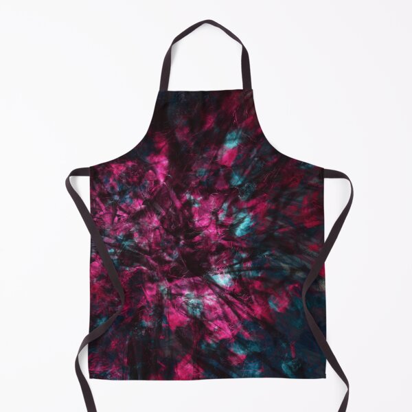 Item preview, ​Dark Cosmic Vortex Abstract in Magenta and Teal designed and sold by ElkCreekWitch.