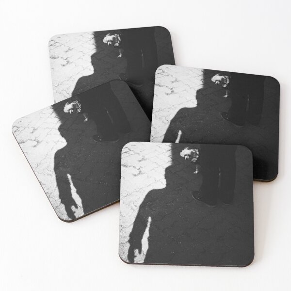 Item preview, Small Dog in the Shadow – Korean Street Photography designed and sold by UrbanNoirMood.