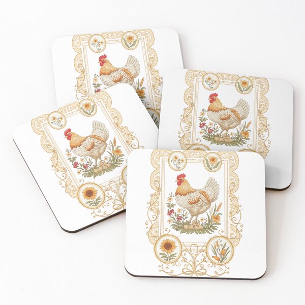 Item preview, Cottagecore Farmhouse Hen  designed and sold by daama2020.