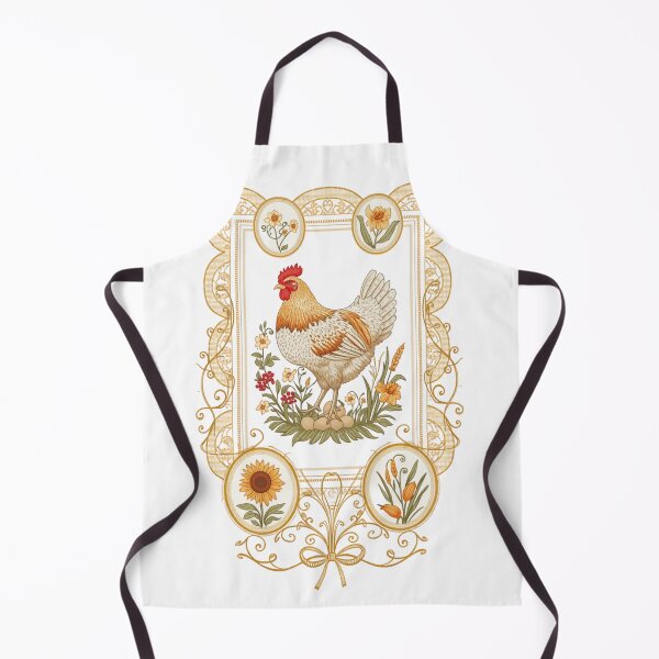 Item preview, Cottagecore Farmhouse Hen designed and sold by daama2020.