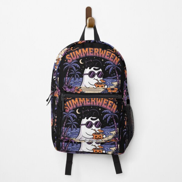 Item preview, Summerween Spooky Summer Beach Ghost Retro Halloween designed and sold by AdyKurniawan.