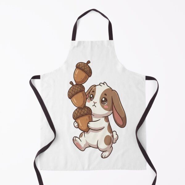Item preview, Cute Bunny Carrying Acorn Stack designed and sold by Ella_Sketch.