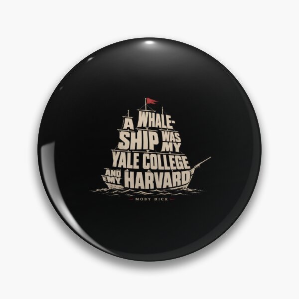 Artikelvorschau, Moby Dick Ein Walschiff war mein Segelzitat vom Yale College Harvard entworfen und verkauft von Fenay Designs.
