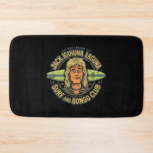Item preview, Jack Kahuna Laguna Surf and Bongo Club Retro 90s Cartoon designed and sold by AdyKurniawan.