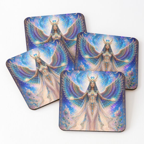 Item preview, rainbow white goddess Isis  designed and sold by ElexisND.