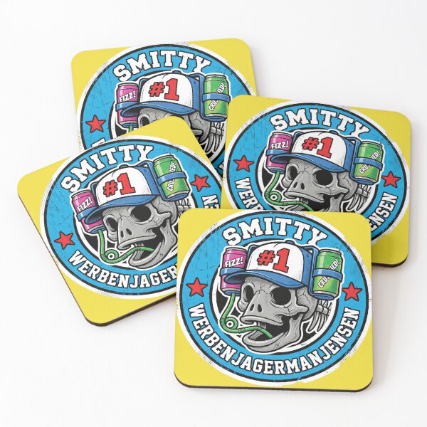 Item preview, Smitty Werbenjagermanjensen He Was Number One Retro Skull designed and sold by AdyKurniawan.