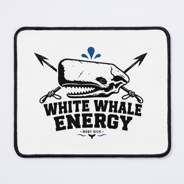 Item preview, White Whale Energy Moby Dick Skull Harpoon Coastal Art designed and sold by Fenay Designs.