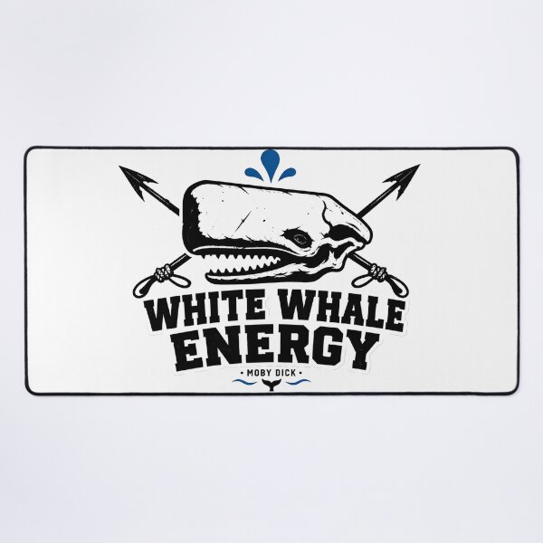 Item preview, White Whale Energy Moby Dick Skull Harpoon Coastal Art designed and sold by Fenay Designs.