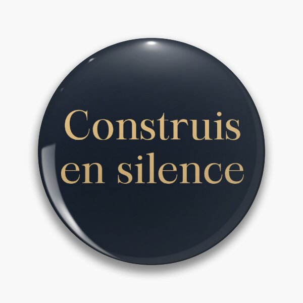 Item preview, Built in Silence: French Motivation designed and sold by LandB Digital.
