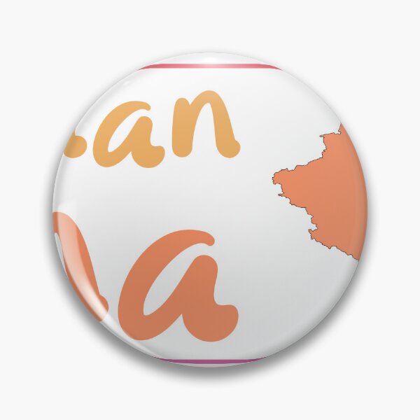 Item preview, Yinchuan China City Marked On Country Map designed and sold by TheIconSmith.