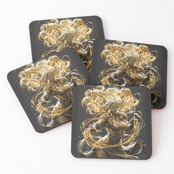 Item preview, Golden Celestial Goddess Fantasy Art designed and sold by MythicMood.