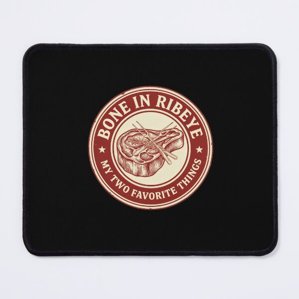 Item preview, Bone In Ribeye My Two Favorite Things - Steak Badge designed and sold by DONT ASK CLUB.