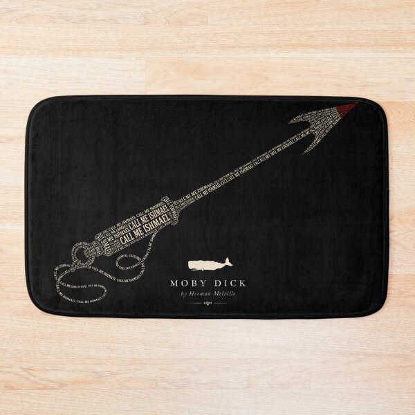 Item preview, Call Me Ishmael Moby Dick Typography Harpoon Word Cloud Art designed and sold by Fenay Designs.