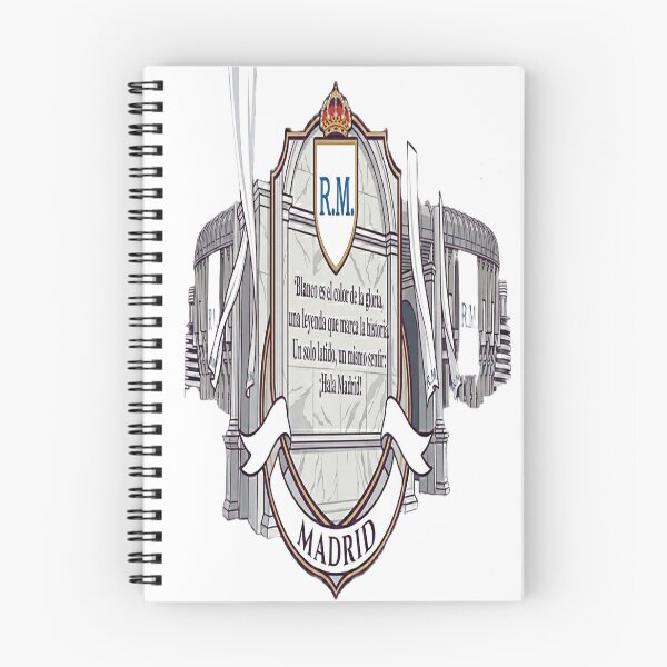 Item preview, Hala Madrid Football Poem and Stadium Art designed and sold by Korymaster.
