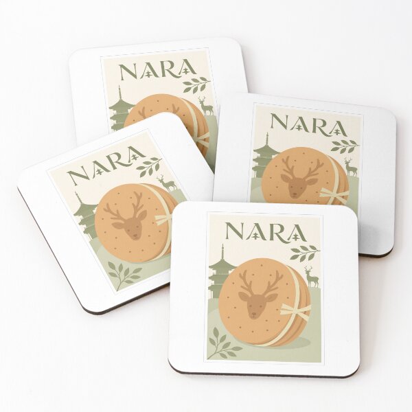 Artikelvorschau, Nara Deer Cookie Reiseposter entworfen und verkauft von Beyond Destinations.