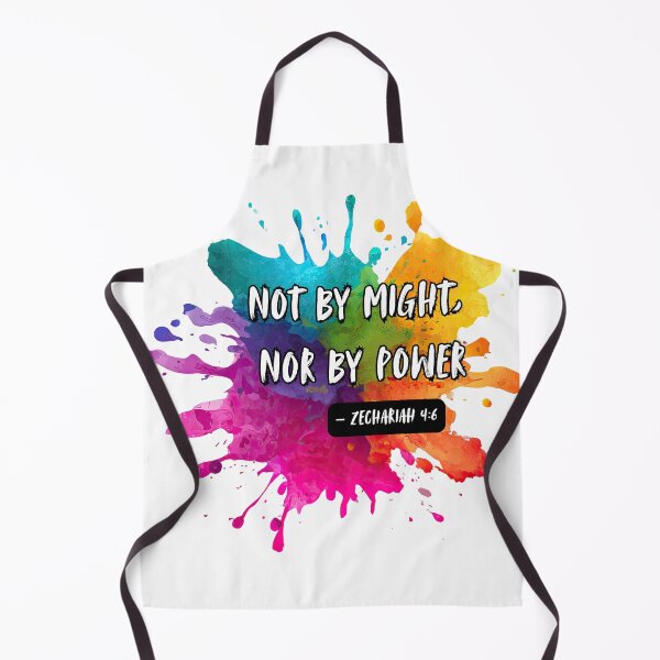 Item preview, Colourful splash - Not by Might, Nor by Power designed and sold by The Tired Mamma.