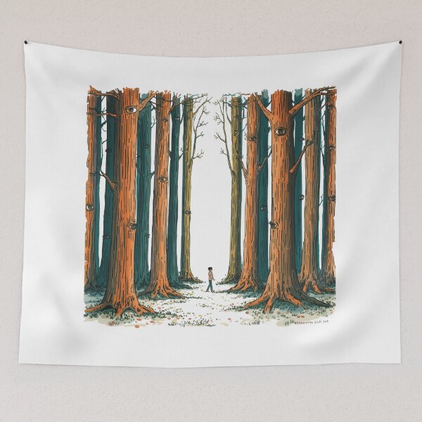 Item preview, The Forest That Remembered Me designed and sold by catcurio.