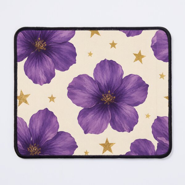 Item preview, Purple flowers designed and sold by Dina R. Art.
