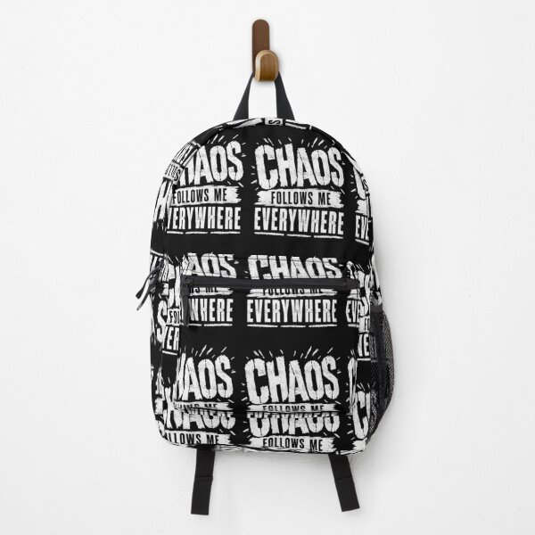 Item preview, Chaos Follows Me Everywhere Busy Parent Life Humor designed and sold by FreshVibe Prints.