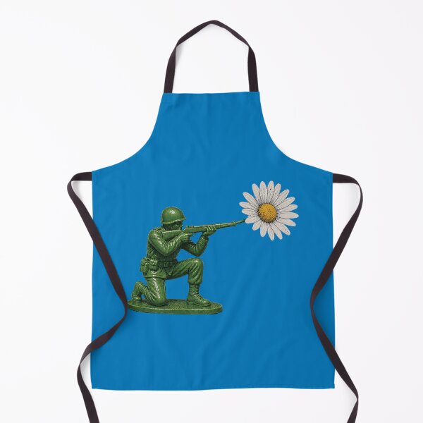 Item preview, Vintage Green Army Man Peace Daisy Flower Retro Toy designed and sold by AdyKurniawan.