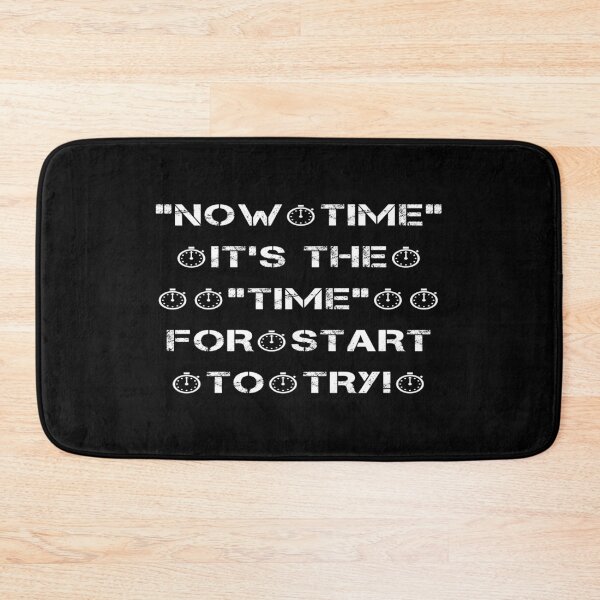 Item preview, Motivational Black and white quote about no Procrastination. designed and sold by Giulivo Store Graphic.