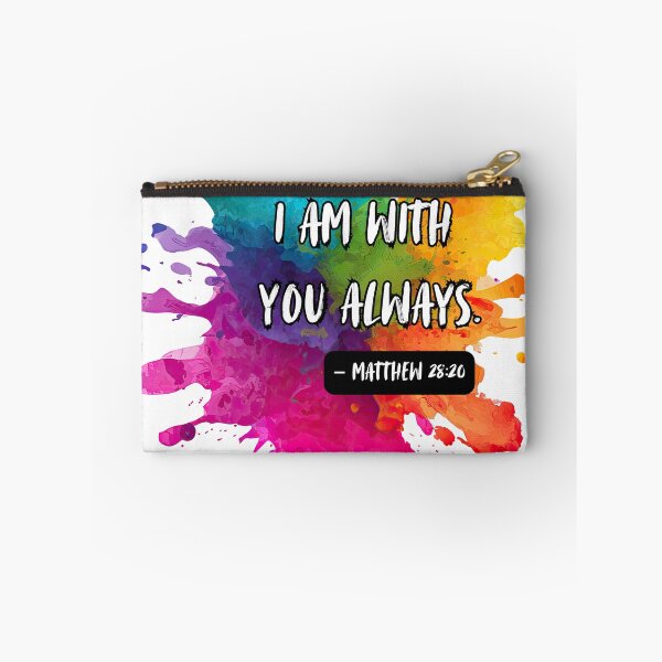Item preview, Colourful splash - I am with you always designed and sold by The Tired Mamma.