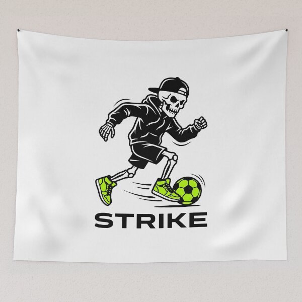 Item preview, Aesthetic Street Football Skull Athletic Graphic Shirt designed and sold by Mr-wow.