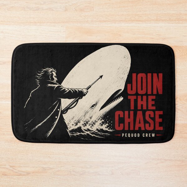 Item preview, Captain Ahab Join The Chase Pequod Crew Moby Dick Whale Art designed and sold by Fenay Designs.