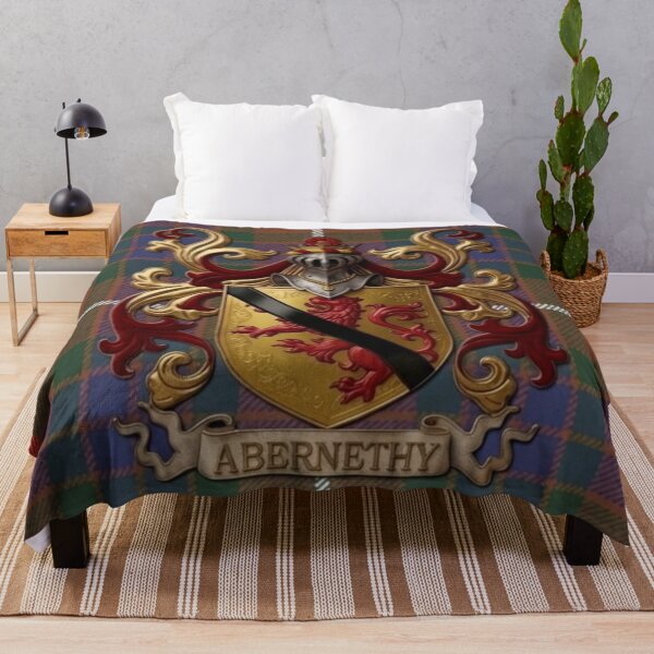 Item preview, Abernethy Coat of Arms and Fraser Hunting Tartan designed and sold by Kirrindy Designs.