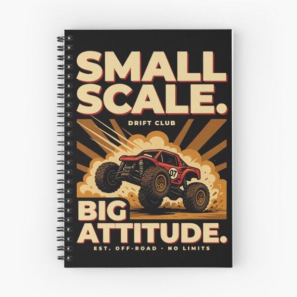 Item preview, Small Scale Big Attitude - RC Racing Vintage Retro designed and sold by No Excuses Supply.