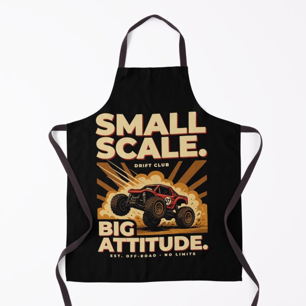 Item preview, Small Scale Big Attitude - RC Racing Vintage Retro designed and sold by No Excuses Supply.