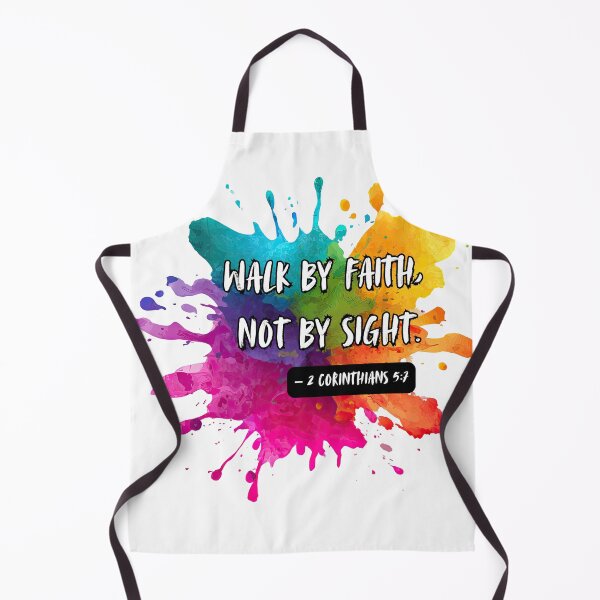 Item preview, Colourful splash - Walk by Faith, Not by Sight designed and sold by The Tired Mamma.