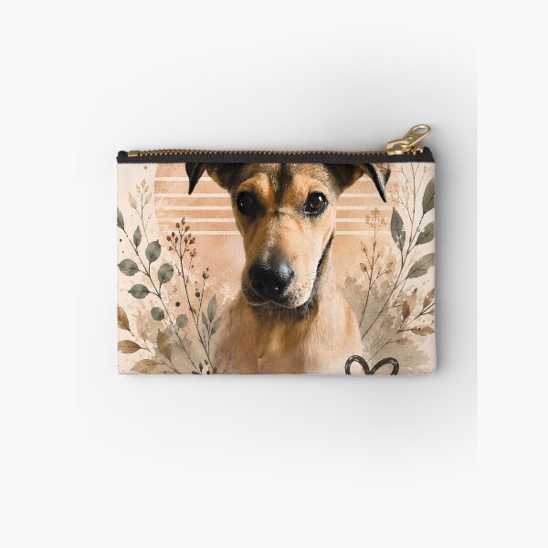 Item preview, escue Love Watercolor Dog Portrait – Adopt Don't Shop Dog Lover Design designed and sold by LinaDesign Store.
