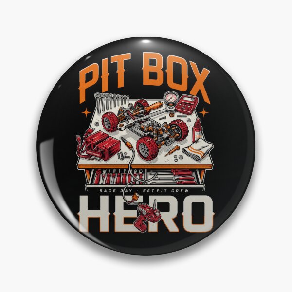 Item preview, Pit Box Hero - RC Racing Mechanic Vintage designed and sold by No Excuses Supply.