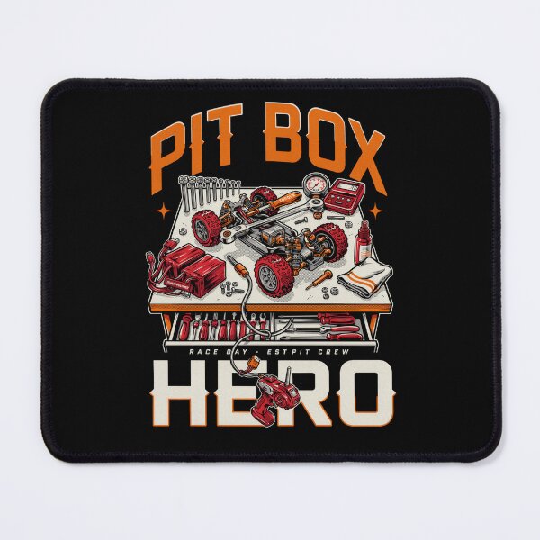 Item preview, Pit Box Hero - RC Racing Mechanic Vintage designed and sold by No Excuses Supply.