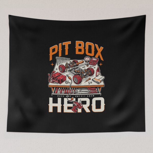 Item preview, Pit Box Hero - RC Racing Mechanic Vintage designed and sold by No Excuses Supply.