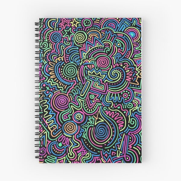 Item preview, Trippy Doodle Pattern designed and sold by Dudek Originals.