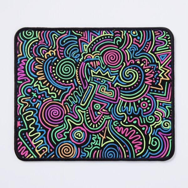 Item preview, Trippy Doodle Pattern designed and sold by Dudek Originals.