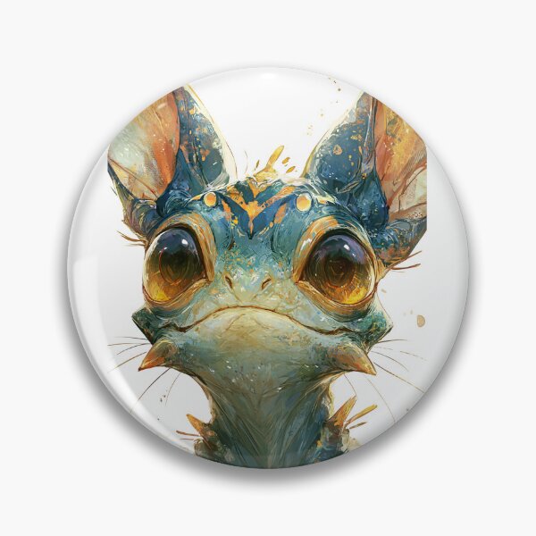 Item preview, Visual Novel Style Tiny Alien Game Character Portrait designed and sold by BrewChef.